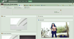 Desktop Screenshot of new-way-to-be-human.deviantart.com