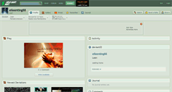 Desktop Screenshot of eileenting88.deviantart.com