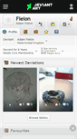 Mobile Screenshot of fielon.deviantart.com