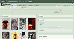 Desktop Screenshot of cobaincase.deviantart.com