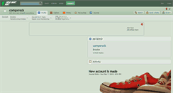 Desktop Screenshot of compxrock.deviantart.com