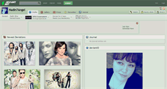 Desktop Screenshot of nadin7angel.deviantart.com