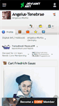 Mobile Screenshot of angelus-tenebrae.deviantart.com