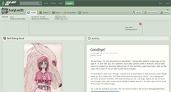 Desktop Screenshot of lucyloo22.deviantart.com