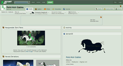 Desktop Screenshot of point-noir-stables.deviantart.com