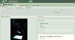 Desktop Screenshot of black-narcissus.deviantart.com