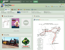 Tablet Screenshot of gianttoby.deviantart.com