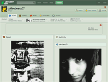 Tablet Screenshot of coffeebeanz07.deviantart.com
