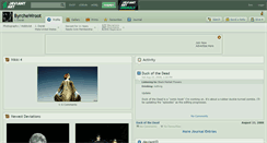Desktop Screenshot of byrchewroot.deviantart.com