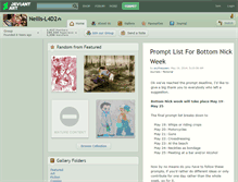 Tablet Screenshot of nellis-l4d2.deviantart.com