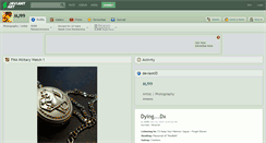 Desktop Screenshot of mj99.deviantart.com