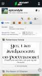 Mobile Screenshot of epicondyle.deviantart.com