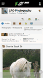 Mobile Screenshot of lrg-photography.deviantart.com