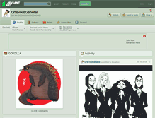 Tablet Screenshot of grievousgeneral.deviantart.com
