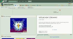 Desktop Screenshot of masterofzoroark.deviantart.com