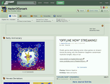 Tablet Screenshot of masterofzoroark.deviantart.com