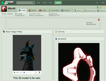 Tablet Screenshot of niko40.deviantart.com