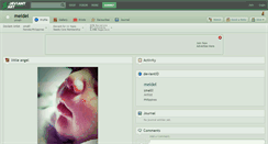 Desktop Screenshot of meldel.deviantart.com