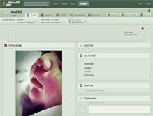 Tablet Screenshot of meldel.deviantart.com