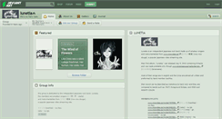 Desktop Screenshot of lunetia.deviantart.com