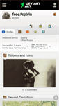 Mobile Screenshot of freeaspirin.deviantart.com