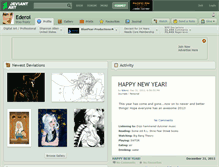 Tablet Screenshot of ederoi.deviantart.com
