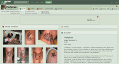 Desktop Screenshot of fleshpirate.deviantart.com