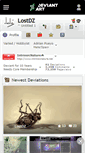 Mobile Screenshot of lostdz.deviantart.com