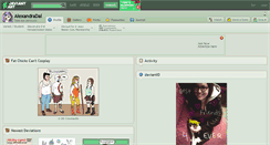 Desktop Screenshot of alexandradal.deviantart.com