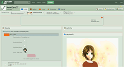 Desktop Screenshot of nanozero07.deviantart.com