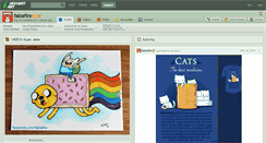 Desktop Screenshot of fablefire.deviantart.com