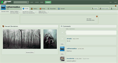 Desktop Screenshot of nathanmaddux.deviantart.com