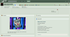 Desktop Screenshot of malevolentjester.deviantart.com
