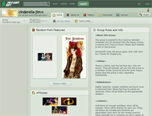 Tablet Screenshot of cinderella-jim.deviantart.com