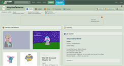 Desktop Screenshot of amyrosefan4ever.deviantart.com