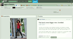 Desktop Screenshot of angel-or-phantom.deviantart.com