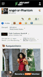 Mobile Screenshot of angel-or-phantom.deviantart.com