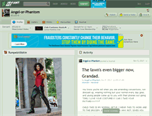 Tablet Screenshot of angel-or-phantom.deviantart.com
