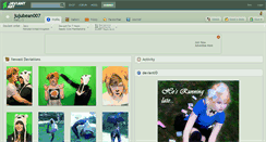 Desktop Screenshot of jujubean007.deviantart.com