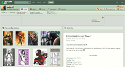 Desktop Screenshot of mdm10.deviantart.com