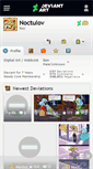 Mobile Screenshot of noctulov.deviantart.com