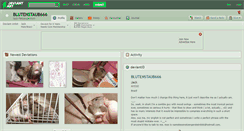 Desktop Screenshot of blutenstaub666.deviantart.com