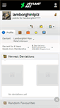 Mobile Screenshot of lamborghiniplz.deviantart.com