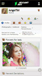 Mobile Screenshot of angeltel.deviantart.com