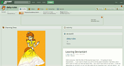 Desktop Screenshot of daisy-rules.deviantart.com