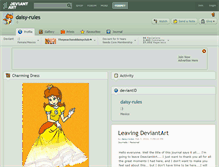 Tablet Screenshot of daisy-rules.deviantart.com