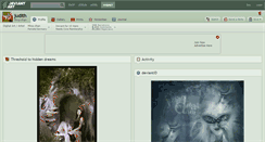 Desktop Screenshot of judith.deviantart.com