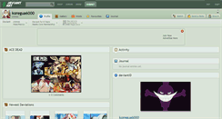 Desktop Screenshot of koregua6000.deviantart.com