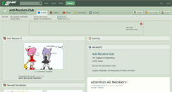 Desktop Screenshot of anti-recolors-club.deviantart.com