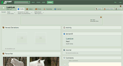 Desktop Screenshot of luenlee.deviantart.com